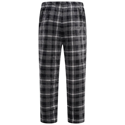 Mens Plush Fleece Lounge Set Pyjama Tracksuit Soft Warm Loungewear - QHA UK