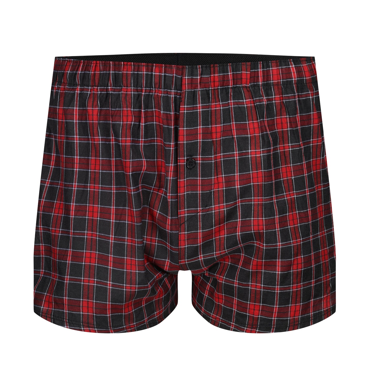 Payden Mens 3 Pack Check Boxer Shorts Cotton Rich Underwear S-2XL - QHA UK