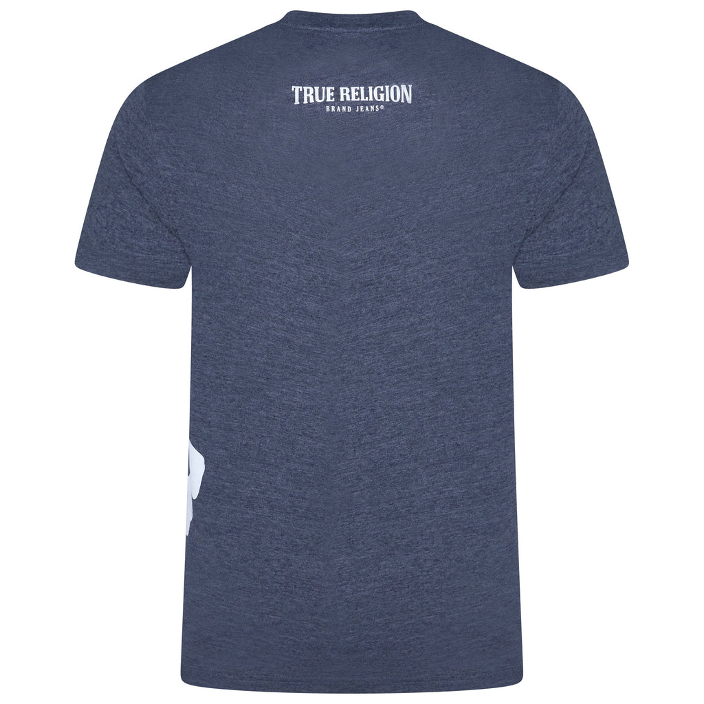 True Religion Authentic Mens T-Shirt Cotton Crew Neck Logo Print Casual Tee