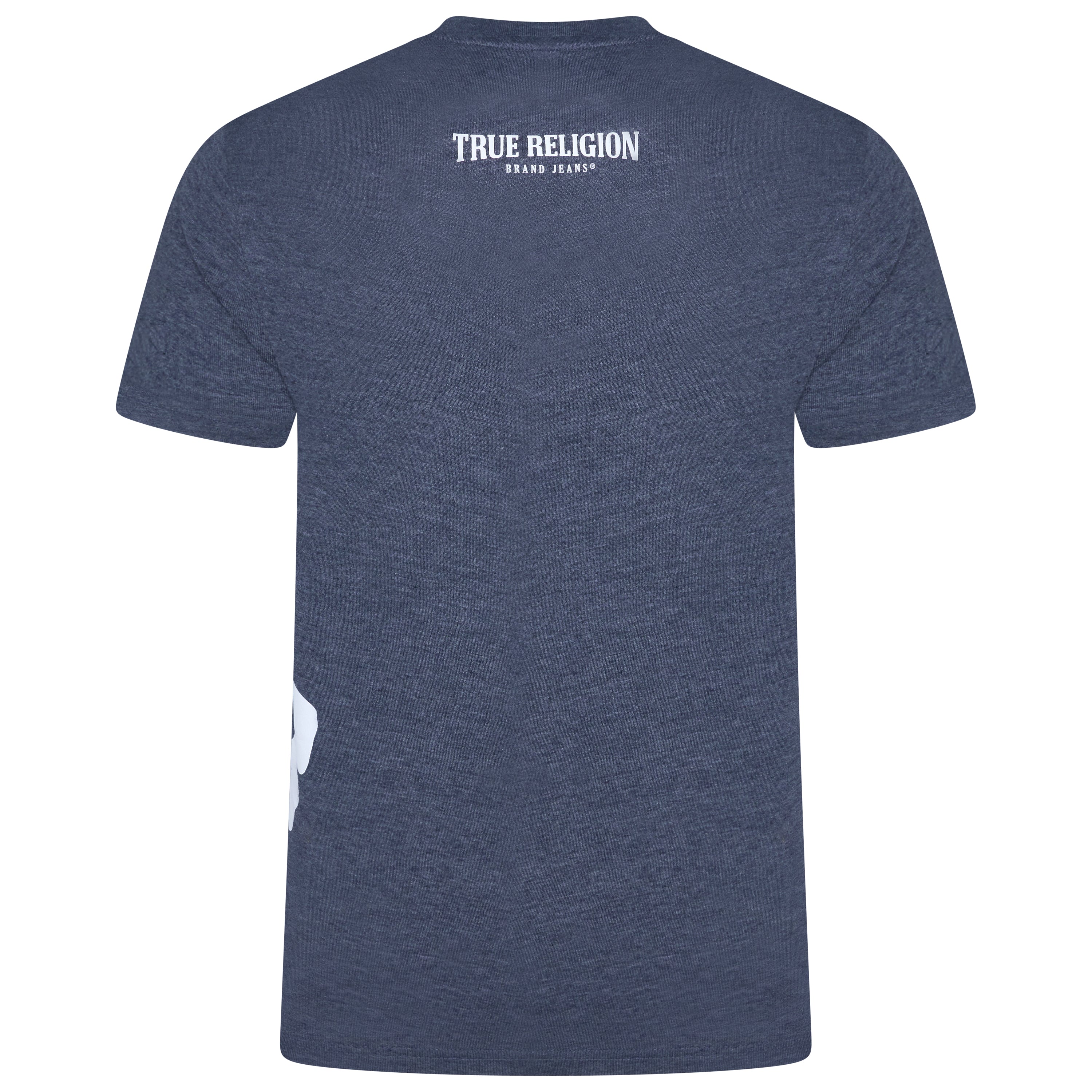 True Religion Authentic Mens T-Shirt Cotton Crew Neck Logo Print Casual Tee