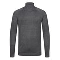 City Comfort Mens Turtle Roll Neck Jumper Lightweight Knit Sweater Casual Top - QHA UK
