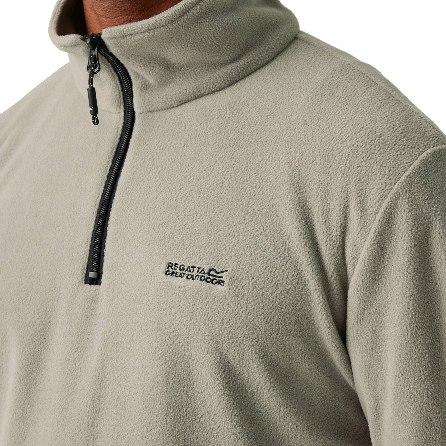 Regatta Mens Thompson Fleece 1/4 Zip Lightweight Anti Pill Pullover - QHA UK