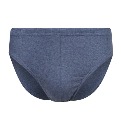 Blue men's underwear on a white background