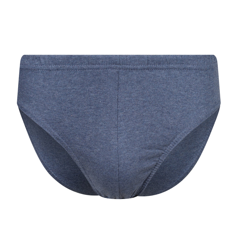Blue men's underwear on a white background