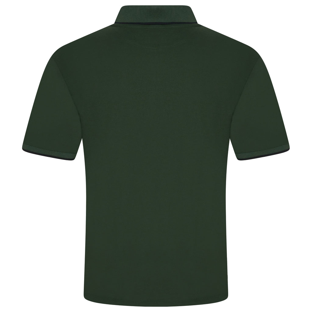 Evryone Contrast Diagonal Stripe Polo Shirt