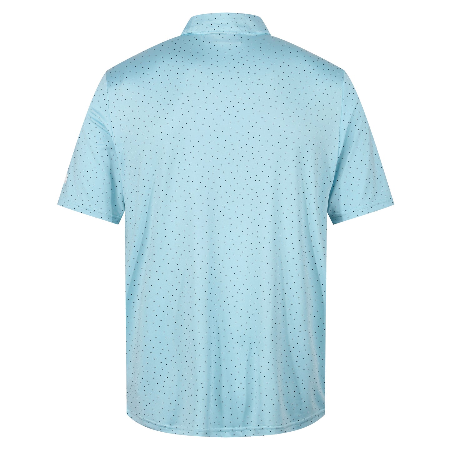 Mens Golf Polo Shirt Stretch Breathable Quick Dry Sports Casual Top - QHA UK