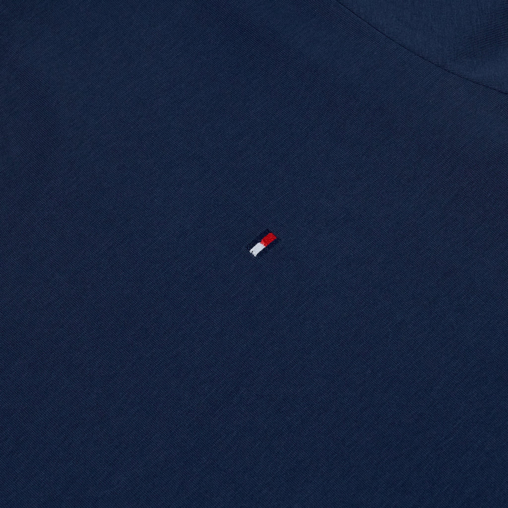 Tommy Hilfiger Mens Embroidered Logo Cotton Crew Neck T-Shirt S-2XL - QHA UK