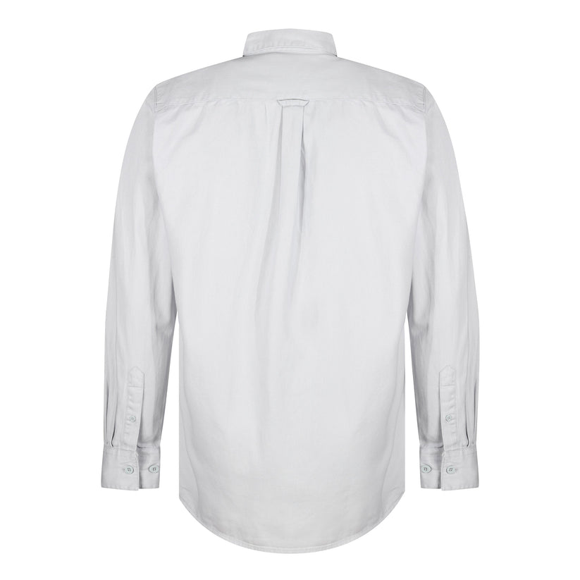 TL London Mens 100% Cotton Shirt Long Sleeve Button Down Smart Casual Regular Fit - QHA UK