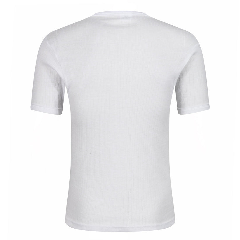 Mens Thermal Short Sleeve T Shirt Warm Base Layer Heat Retention Top - QHA UK