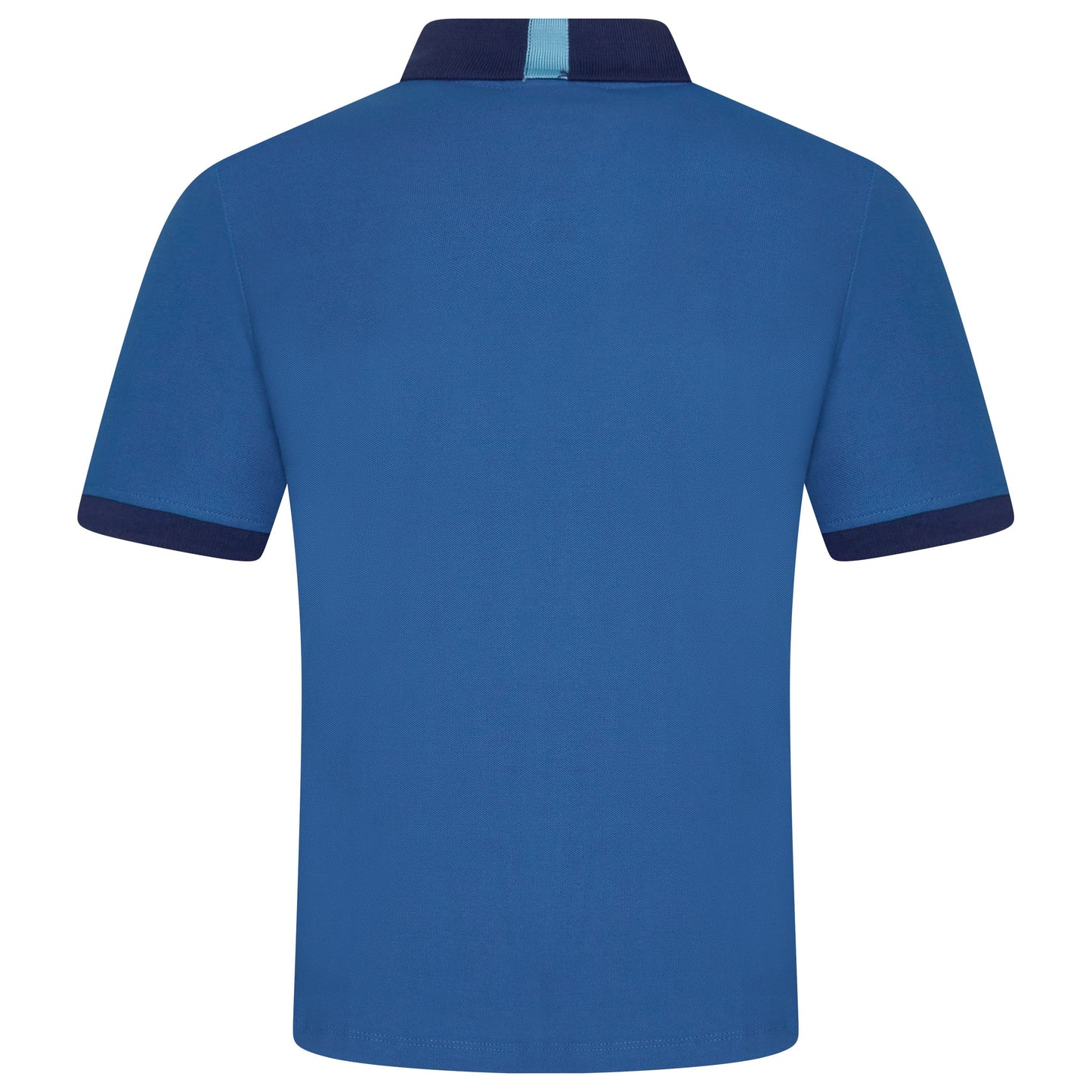 Mens Cotton Polo Shirt Contrast Collar Pique Casual T-Shirt S-2XL UK - QHA UK