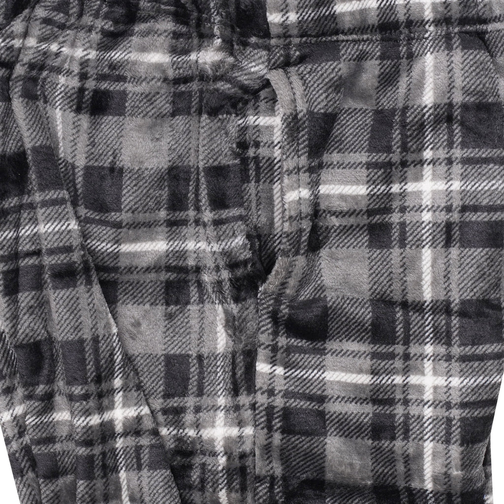 ButtonFresh Plush Luxury Check Lounge Pants
