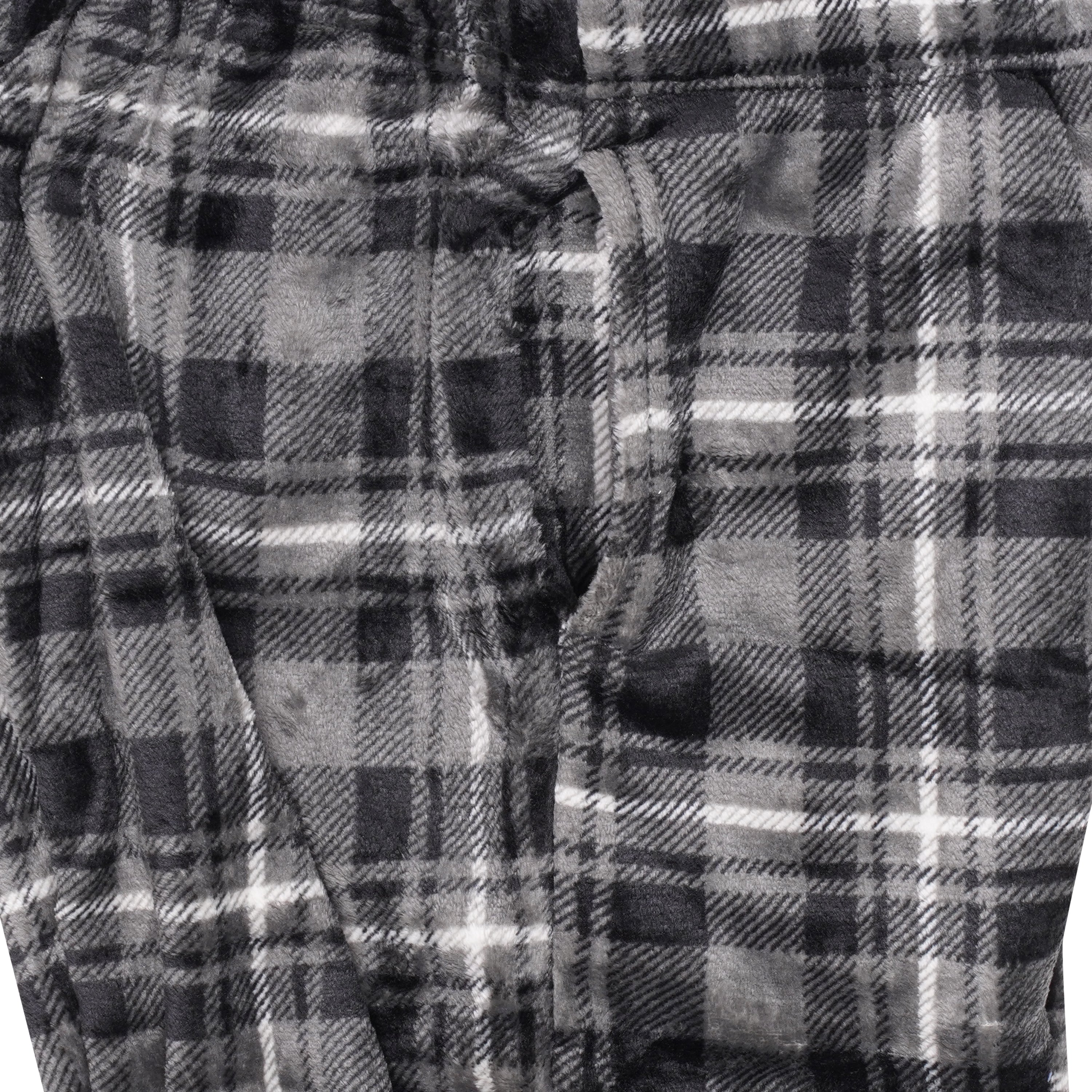 ButtonFresh Plush Luxury Check Lounge Pants