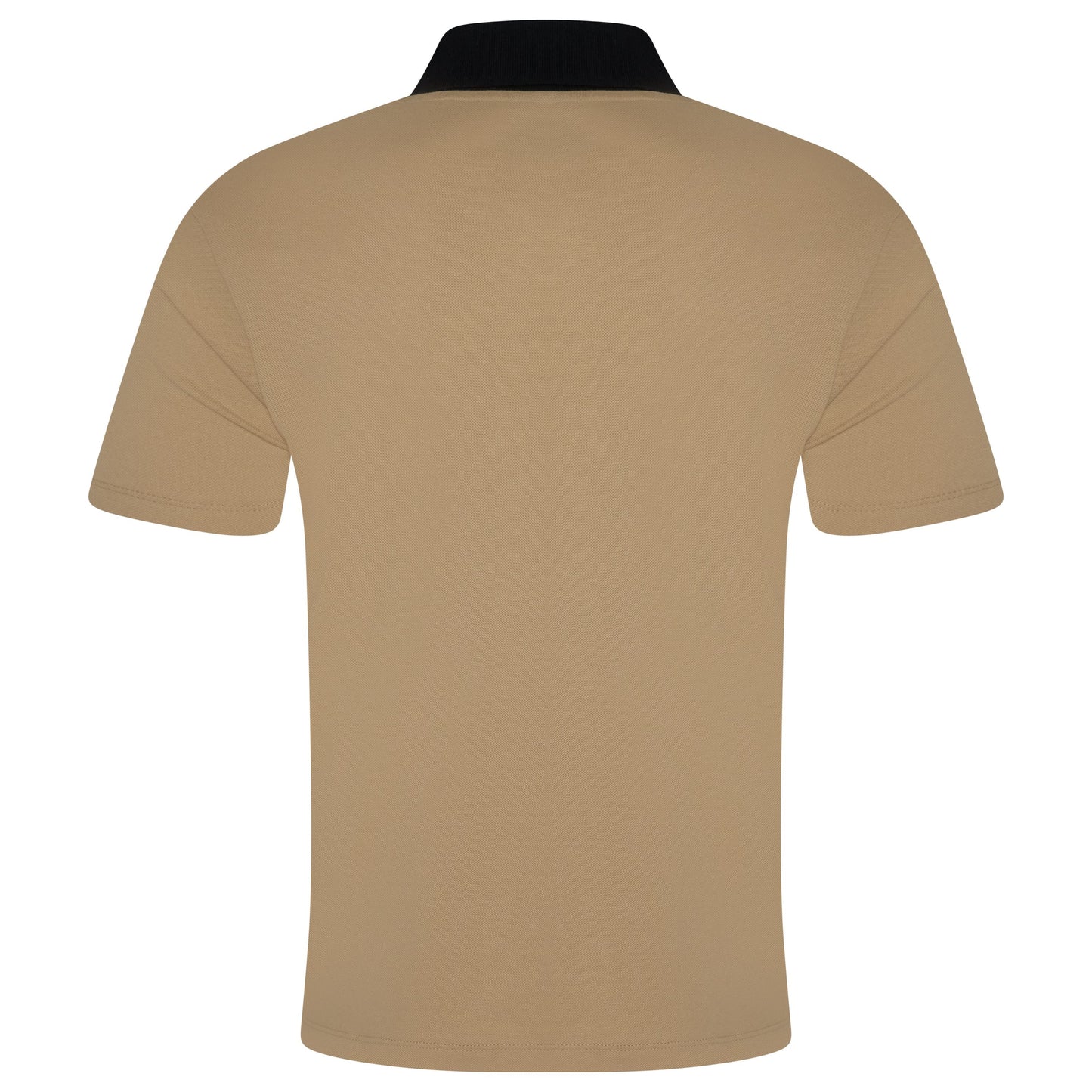 Evryone Mens Cotton Contrast Stripe Polo Shirt Short Sleeve Casual Smart Top - QHA UK