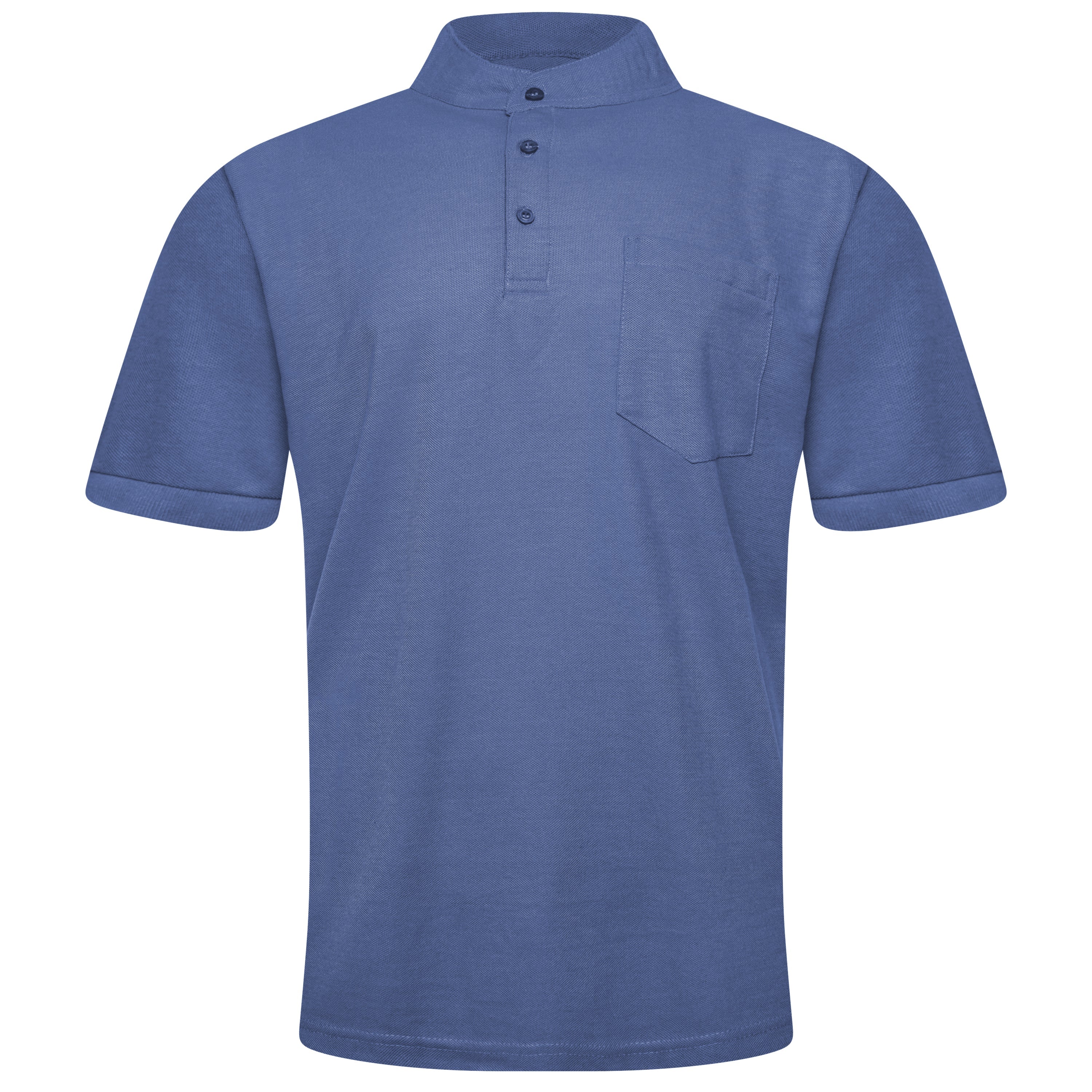 Charles Norton Grandad Collar Polo Shirt