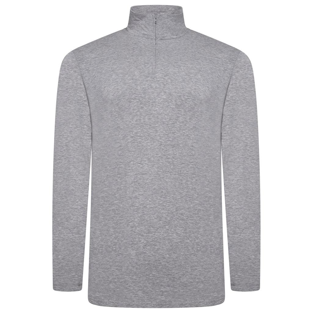 Mens Thermal Quarter Zip Pullover Stretch Lightweight Layering Top