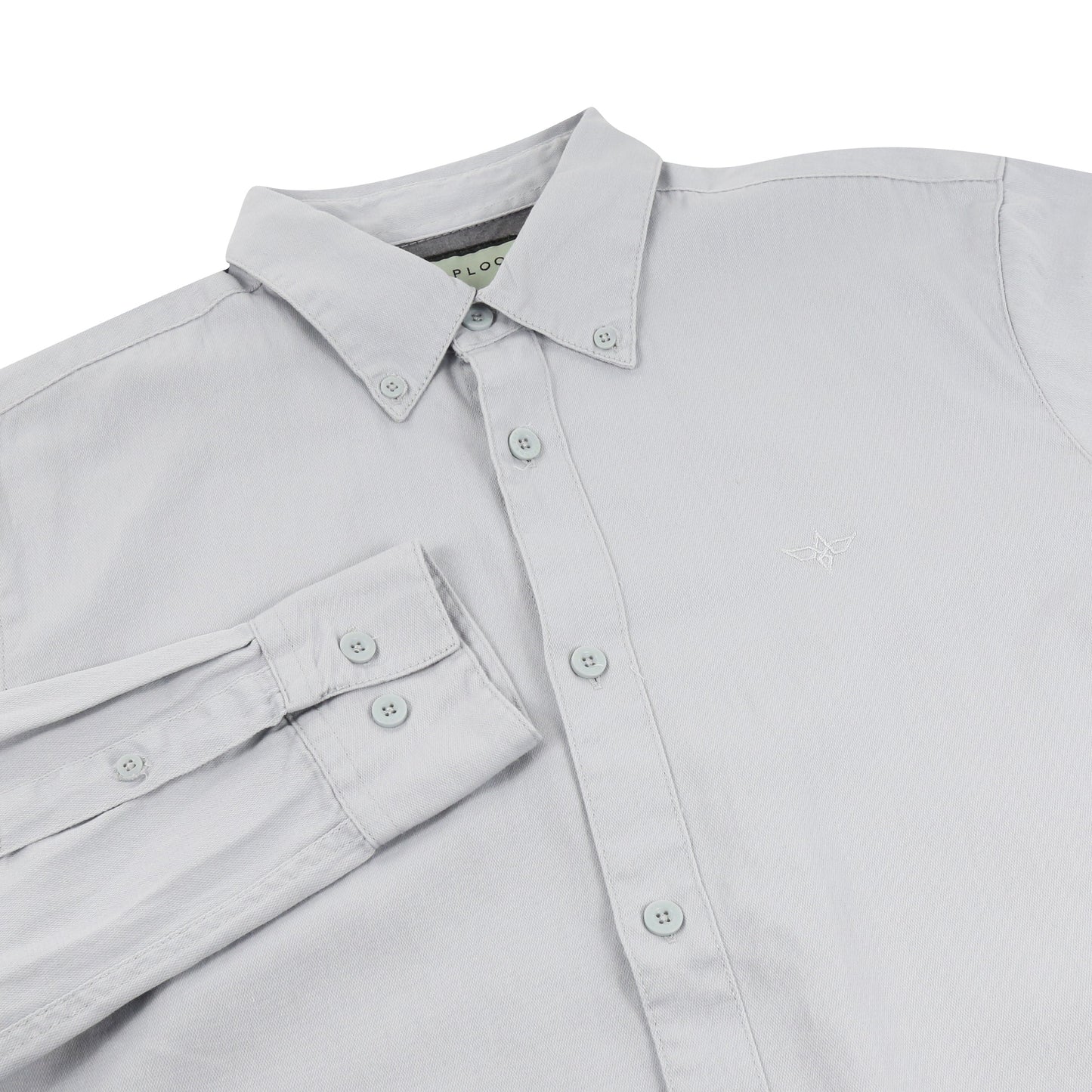 TL London Mens 100% Cotton Shirt Long Sleeve Button Down Smart Casual Regular Fit - QHA UK