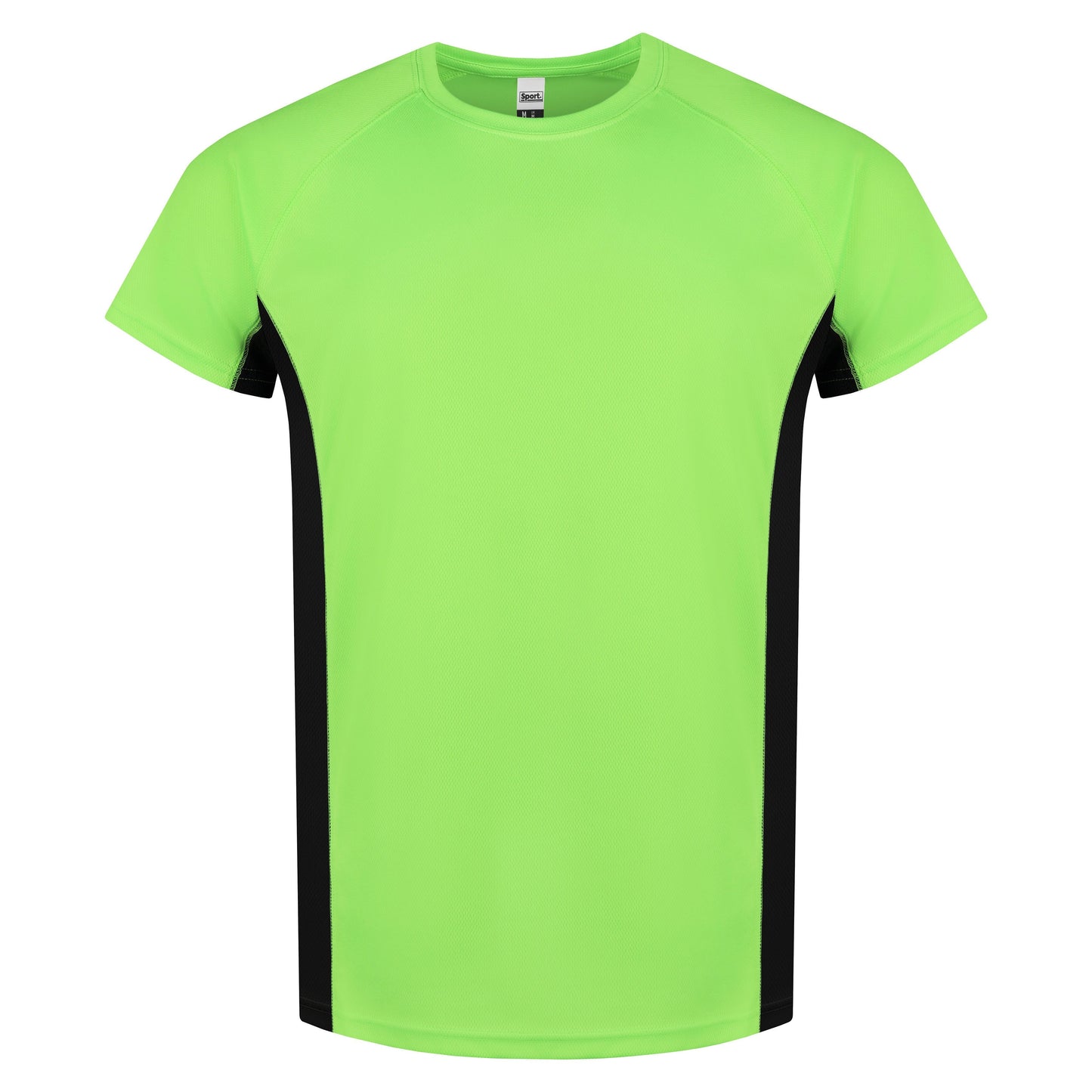 Roly Mens Gym T-Shirt Quick Dry Breathable Running Sports Contrast Panel Tee - QHA UK