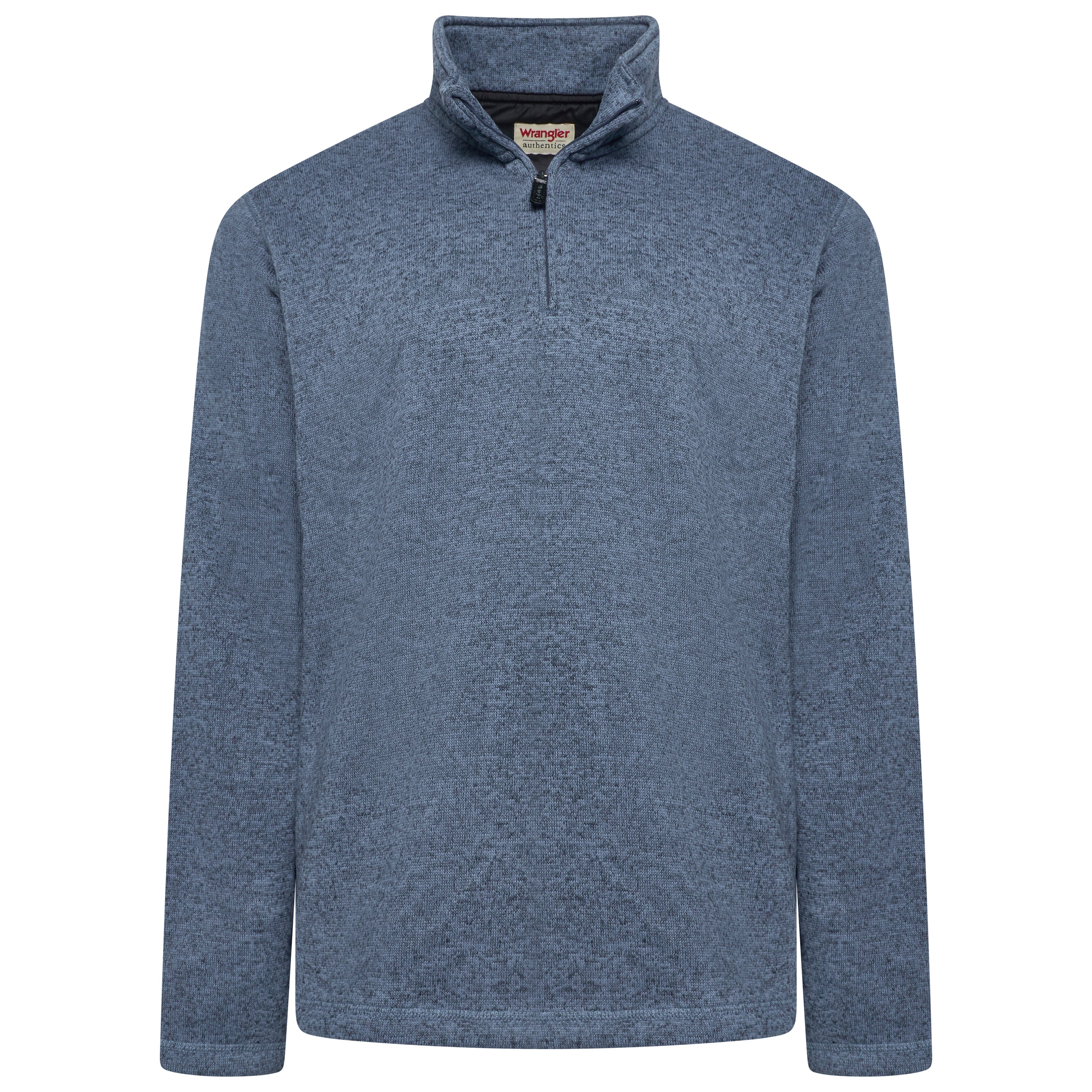Wrangler Mens Authentics Quarter Zip Fleece