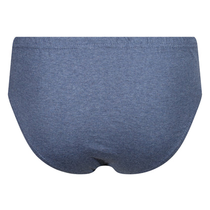 Blue men's underwear on a white background