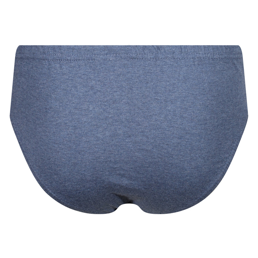 Blue men's underwear on a white background