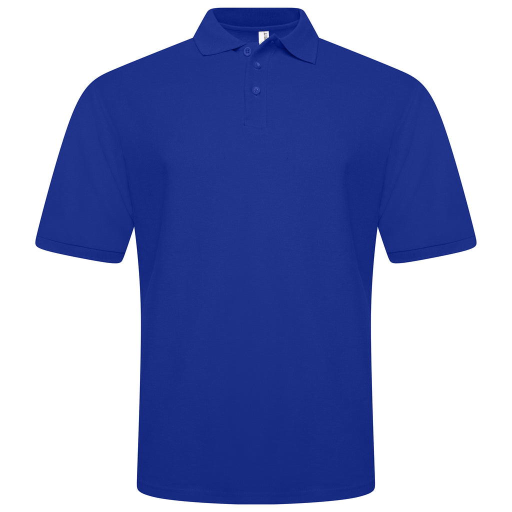 Eco Spirit Mens Organic Cotton Polo Shirt Pique Short Sleeve Casual Work Top