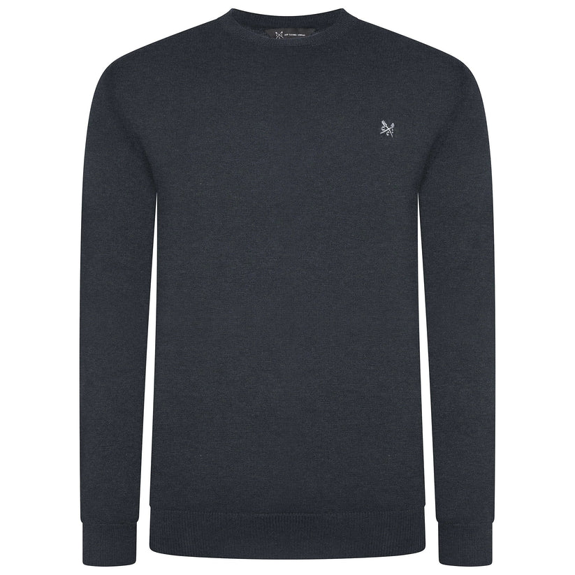 Crew Clothing Mens Cotton Crew Neck Jumper Random Colour XS-3XL RRP £55 - QHA UK