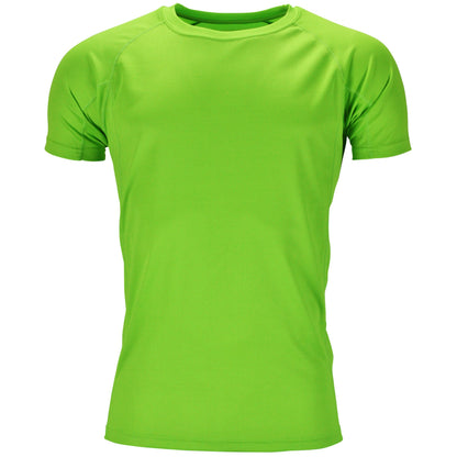 Mens Gym T-Shirt Moisture Wicking Sports Running Training Breathable Tee - QHA UK
