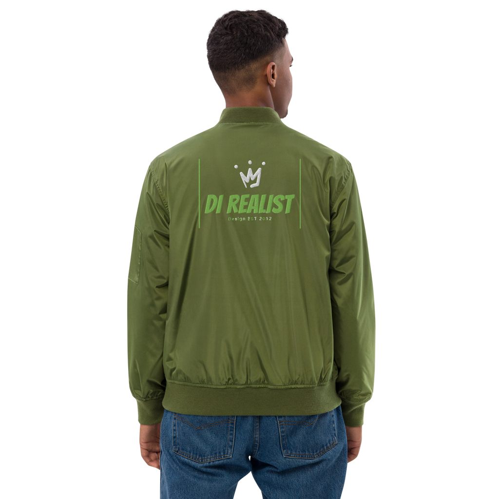 Premium recycled bomber jacket