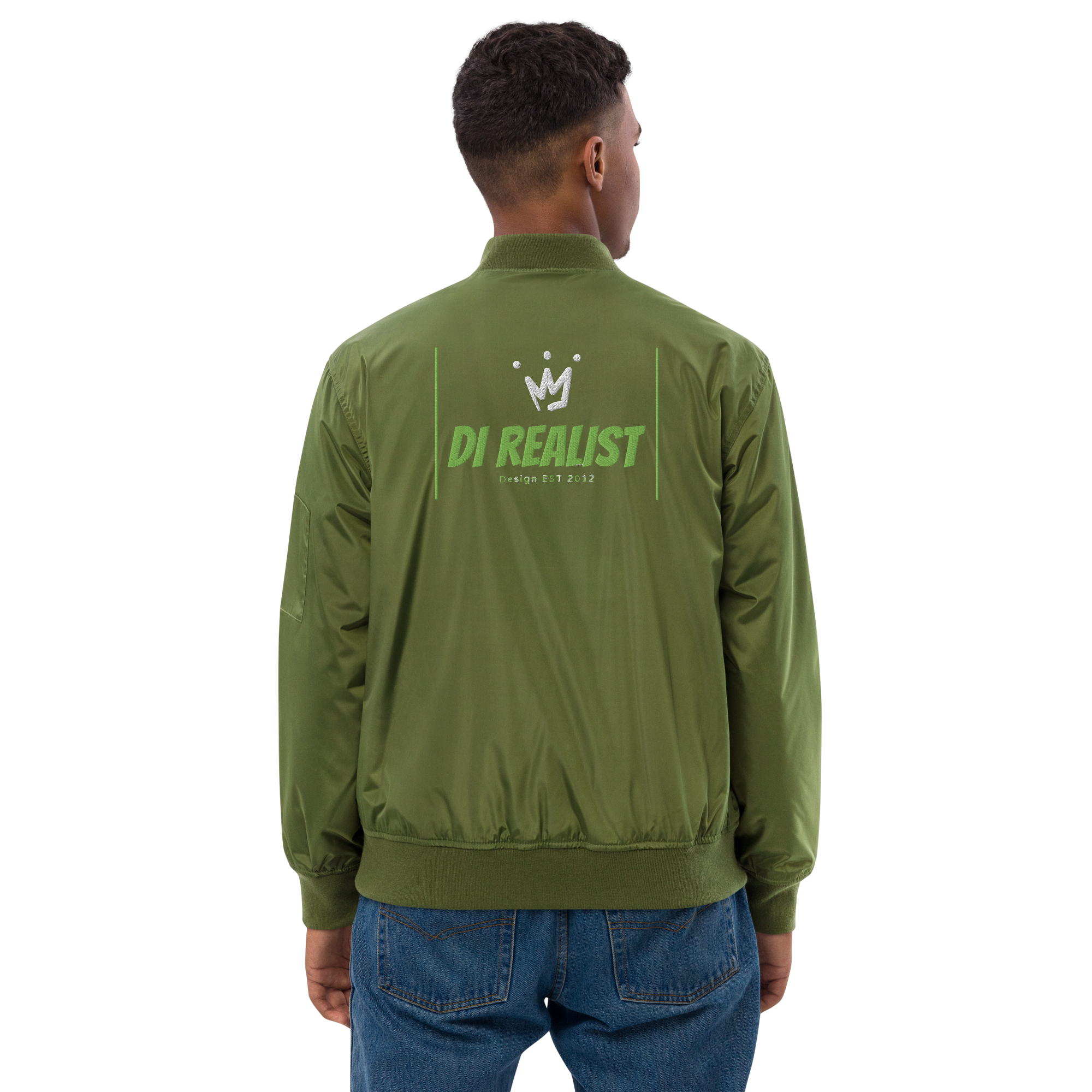 Premium recycled bomber jacket