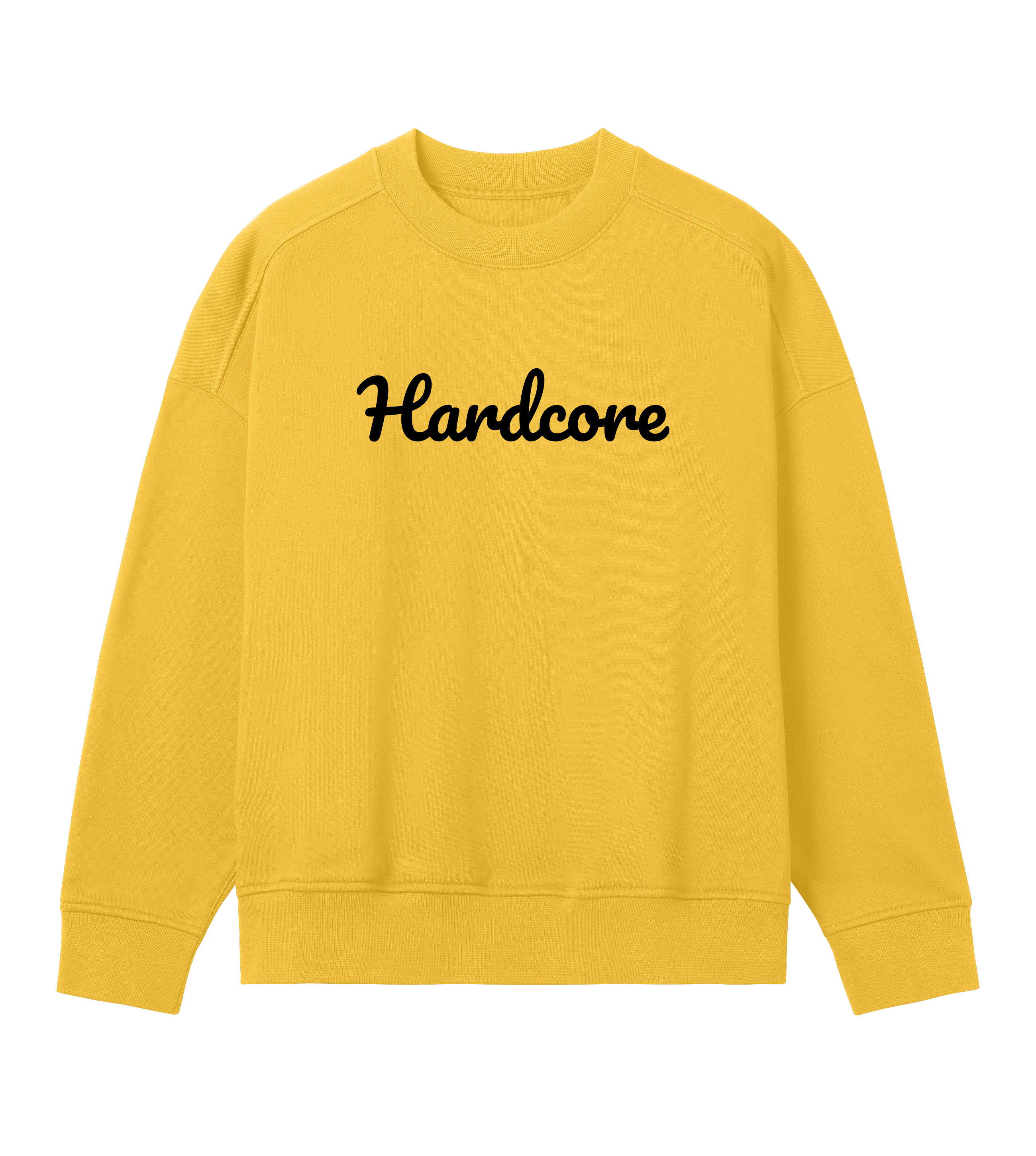 'Hardcore'  Womens oversized Sweatshirt