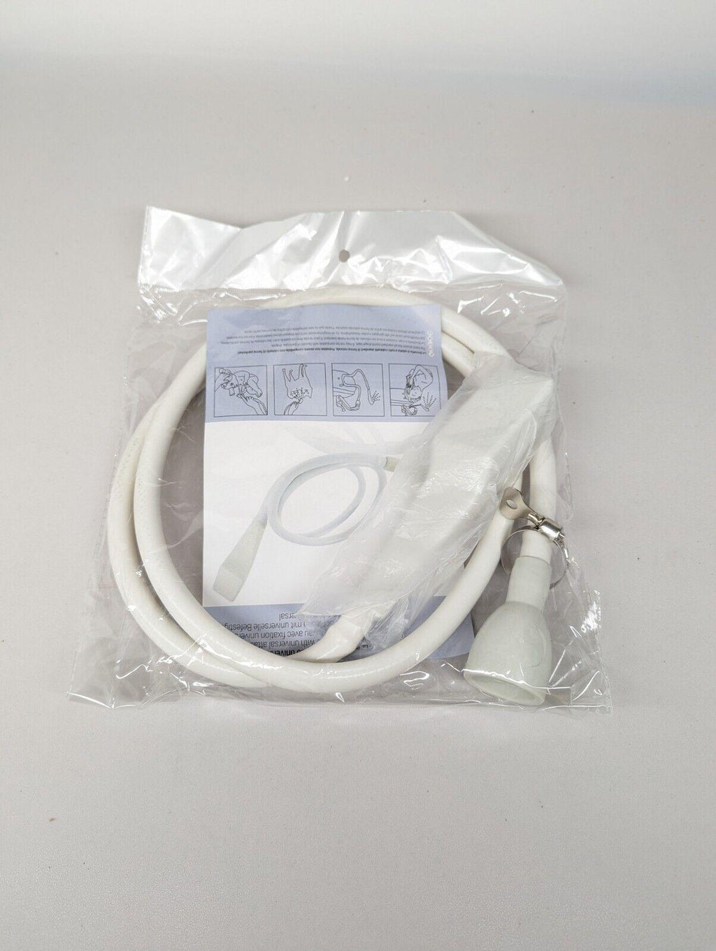 Shower Head and Extra Long Hose Set for Bath Taps/Tap Professional, 150cm