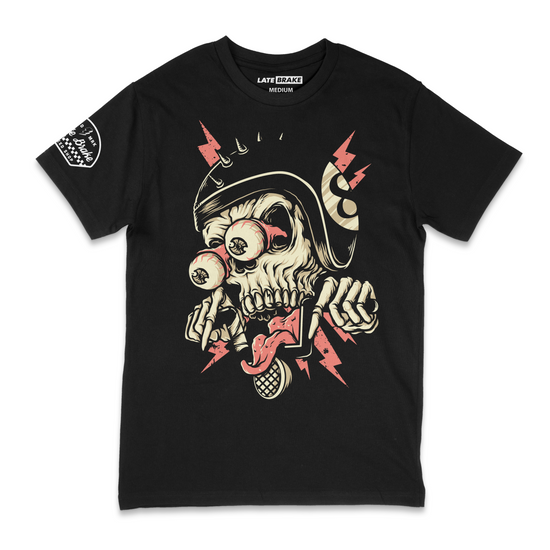 Late Brake 8 Ball Boy T-Shirt Cotton Car Enthusiast Tee 180gsm | Late - QHA UK