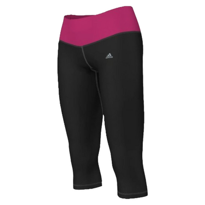 Adidas Women’s Tech fit 3/4 Leggings Black High Waist Gym Tights - QHA UK