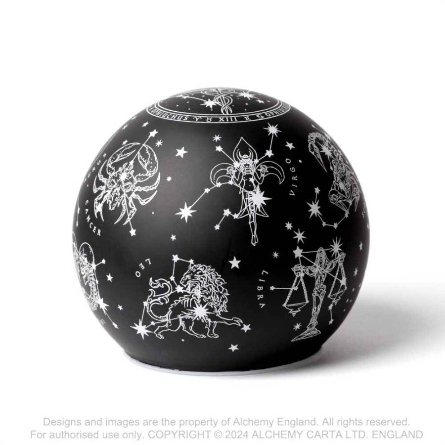 LED Light Alchemy Astrology Globe - QHA UK