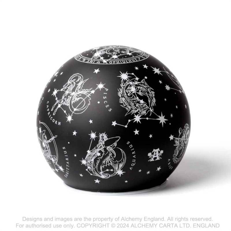 LED Light Alchemy Astrology Globe - QHA UK