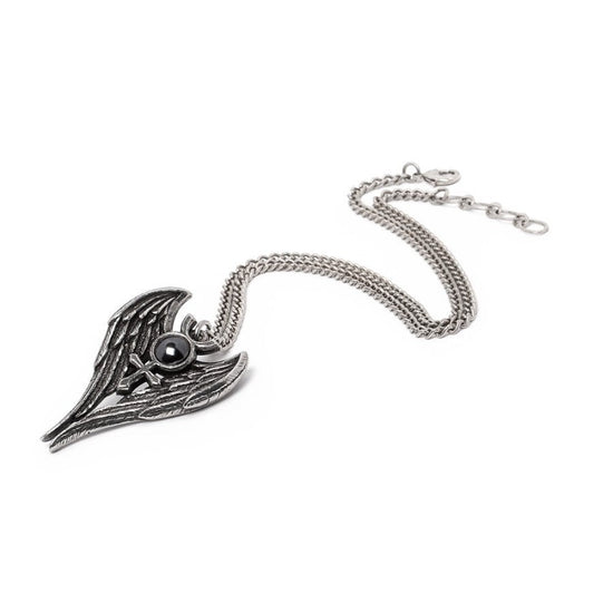Alchemy Gothic Pendant Angel of Mercury - QHA UK