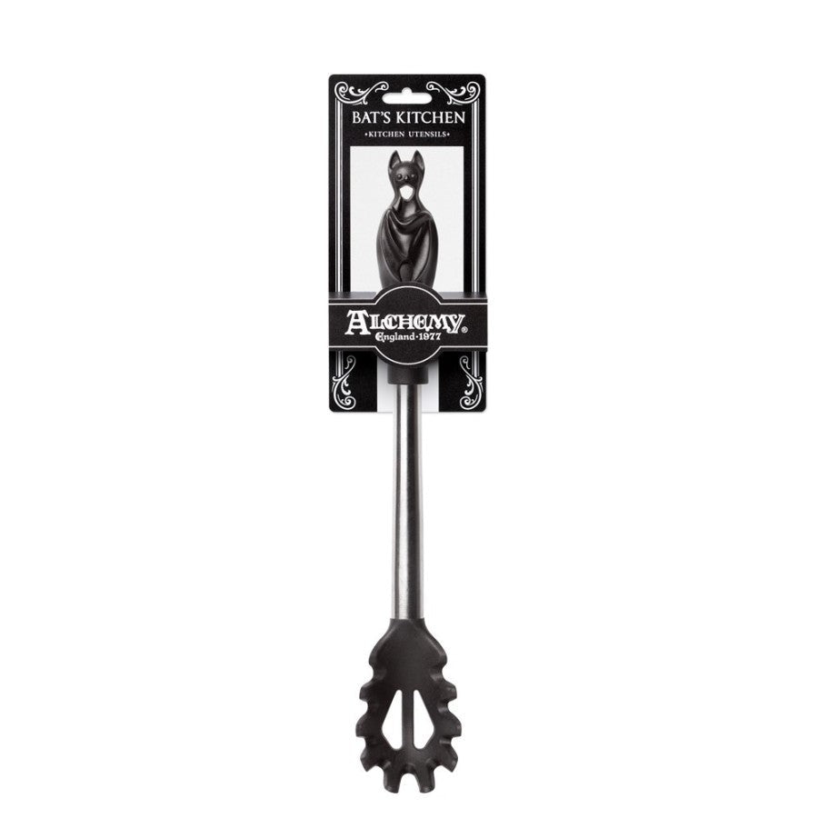 Alchemy Gothic Pasta Spoon Black Bat - QHA UK