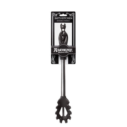 Alchemy Gothic Pasta Spoon Black Bat - QHA UK