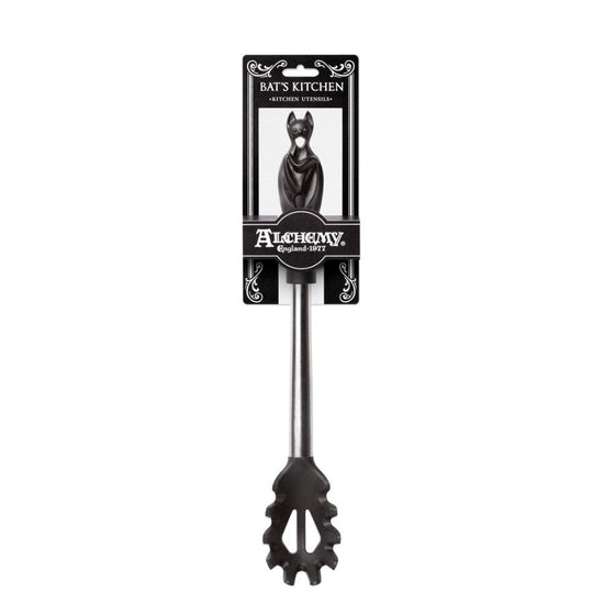 Alchemy Gothic Pasta Spoon Black Bat - QHA UK