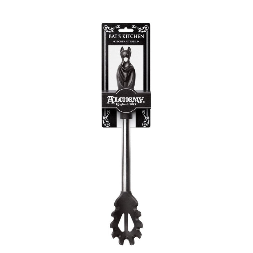Alchemy Gothic Pasta Spoon Black Bat - QHA UK