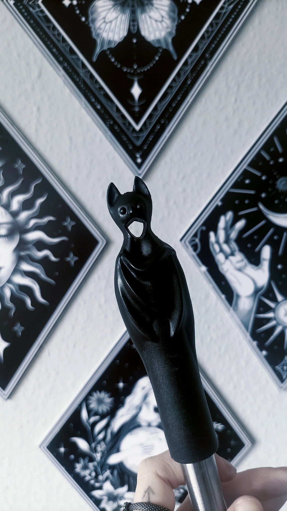 Alchemy Gothic Spatula Black Bat - QHA UK
