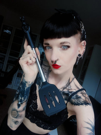 Alchemy Gothic Spatula Black Bat - QHA UK