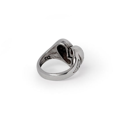 Alchemy Gothic Ring Broken Promise Heart - QHA UK