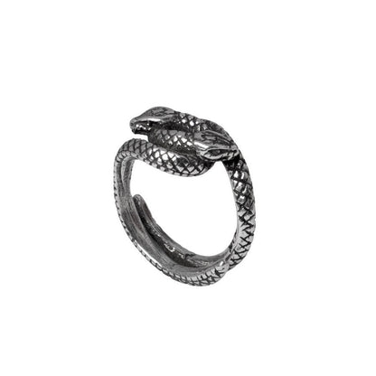 Alchemy Gothic Ring Consprimus Snake - QHA UK
