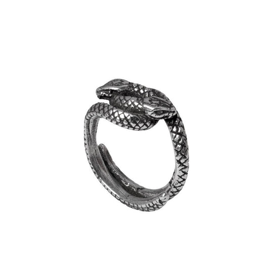 Alchemy Gothic Ring Consprimus Snake - QHA UK