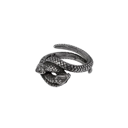 Alchemy Gothic Ring Consprimus Snake - QHA UK