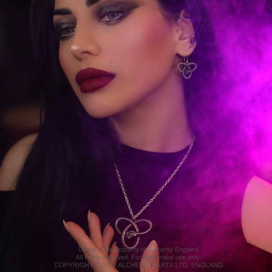 Alchemy Gothic Necklace Eve's Triquetra Pendant - QHA UK