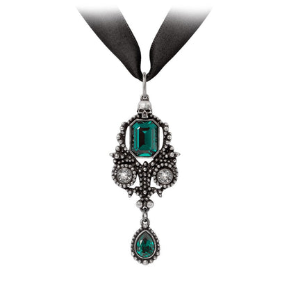 Alchemy Gothic Necklace Lost Jewels of Paris Saint-Germain Crystal - QHA UK