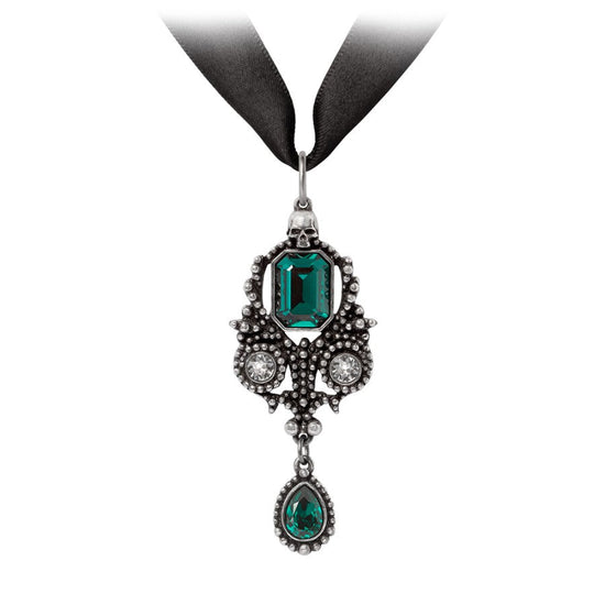 Alchemy Gothic Necklace Lost Jewels of Paris Saint-Germain Crystal - QHA UK