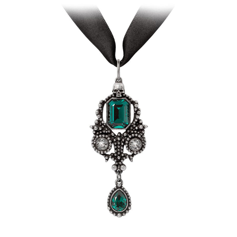 Alchemy Gothic Necklace Lost Jewels of Paris Saint-Germain Crystal - QHA UK